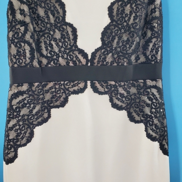 NEW Sangria black and white dress 16 - Picture 9 of 15